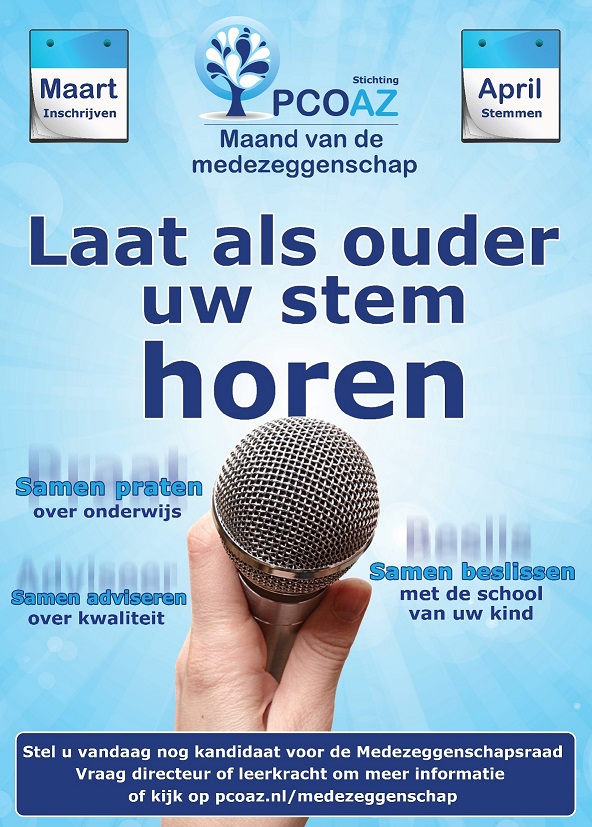 Laat als ouder uw stem horen!