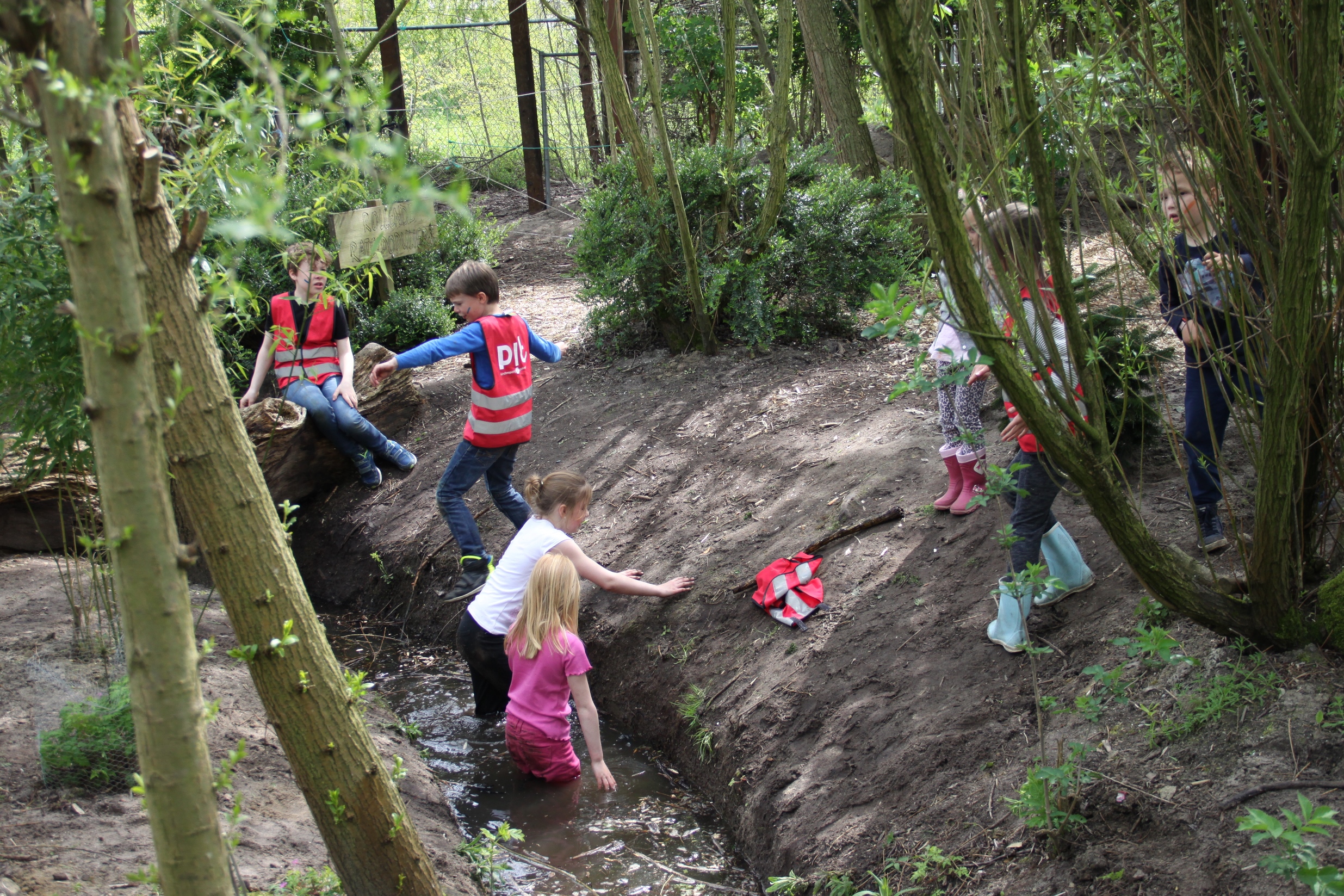 PIT’ers vrij en blij in de natuur