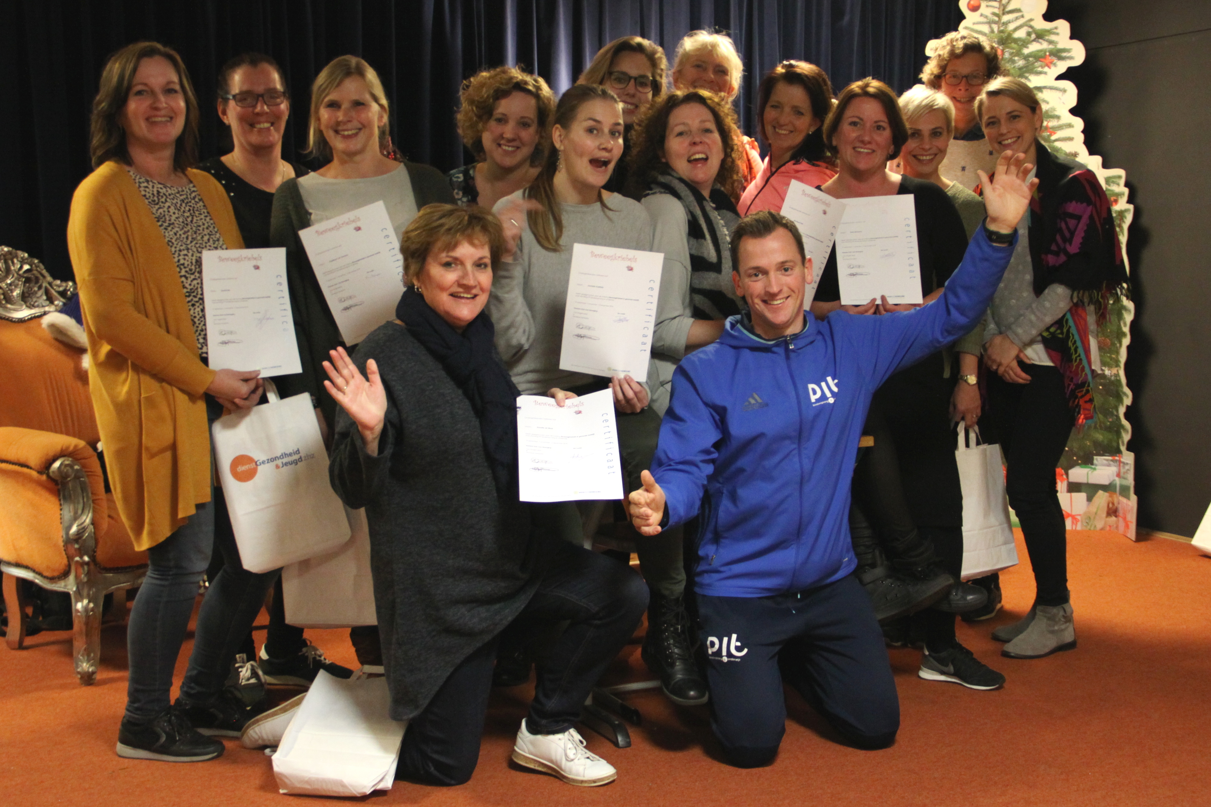 Geslaagd voor Beweegkriebels en gezonde leefstijl