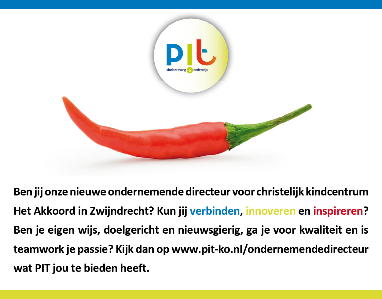 Aangeboden: nieuwe uitdaging met pit!